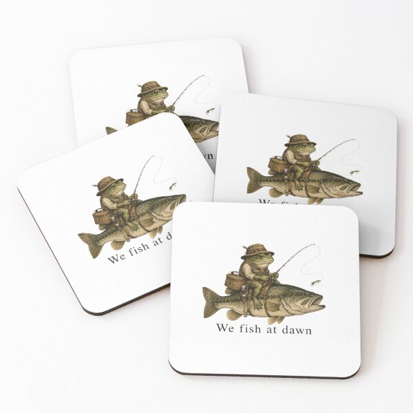 Item preview, We Fish At Dawn designed and sold by a-turner-paint.