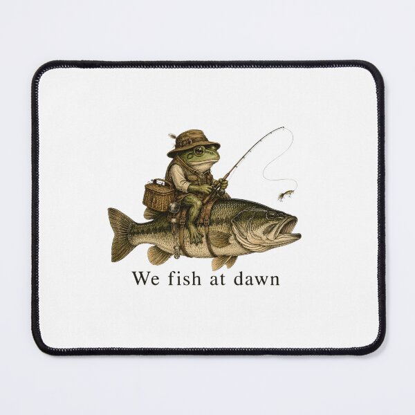 Item preview, We Fish At Dawn designed and sold by a-turner-paint.