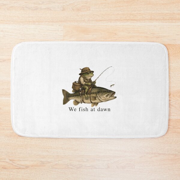 Item preview, We Fish At Dawn designed and sold by a-turner-paint.