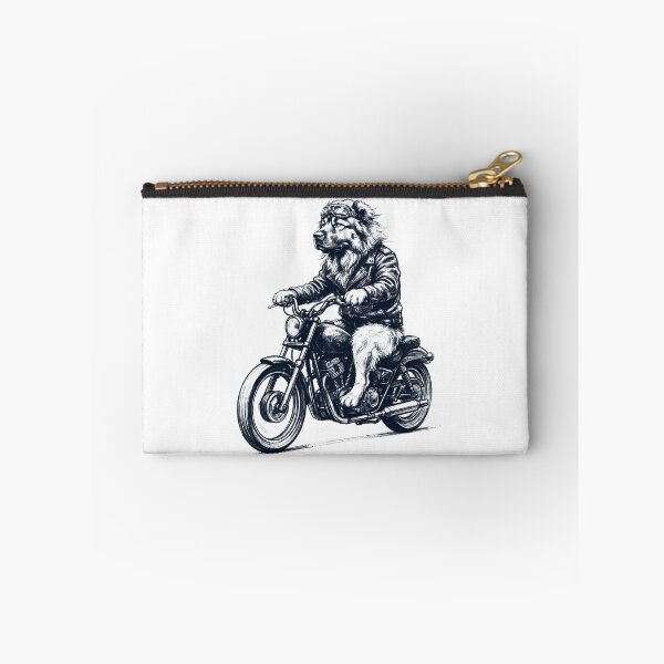 Item preview, Funny Caucasian Shepherd Dog Motorcycle Motorbike Dog Lover designed and sold by dian-rody-crest.