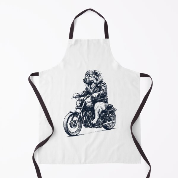 Item preview, Funny Caucasian Shepherd Dog Motorcycle Motorbike Dog Lover designed and sold by dian-rody-crest.