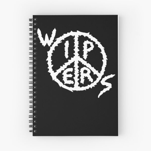 Item preview, White Circular Peace Sign Distressed designed and sold by LOSTILLUST.
