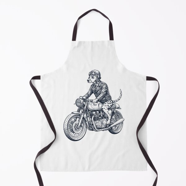 Item preview, Funny Dalmatian Motorcycle Motorbike Dog Lover designed and sold by dian-rody-crest.