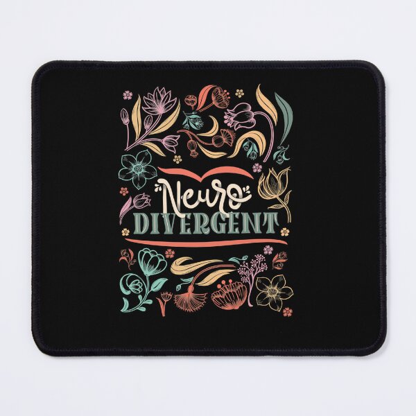 Item preview, Floral Typography Mental Health Awareness designed and sold by Yatte-Store4.