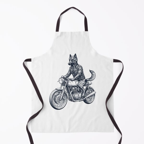 Item preview, Funny Dutch Shepherd Motorcycle Motorbike Dog Lover designed and sold by dian-rody-crest.
