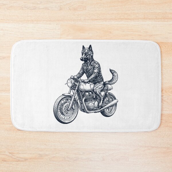 Item preview, Funny Dutch Shepherd Motorcycle Motorbike Dog Lover designed and sold by dian-rody-crest.