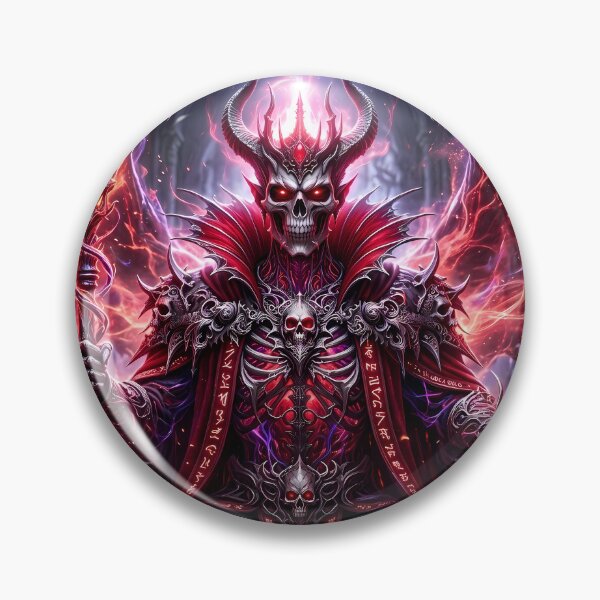 Item preview, Undead Necromancer King Dark Magic designed and sold by GalleryBrisArt.