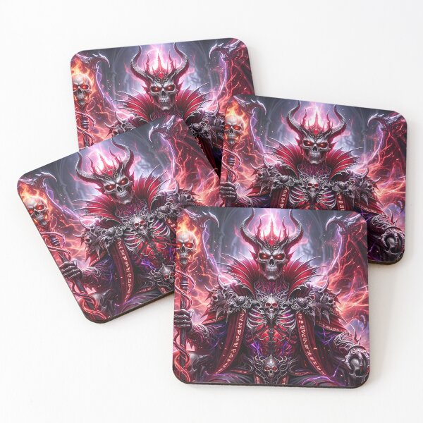 Item preview, Undead Necromancer King Dark Magic designed and sold by GalleryBrisArt.