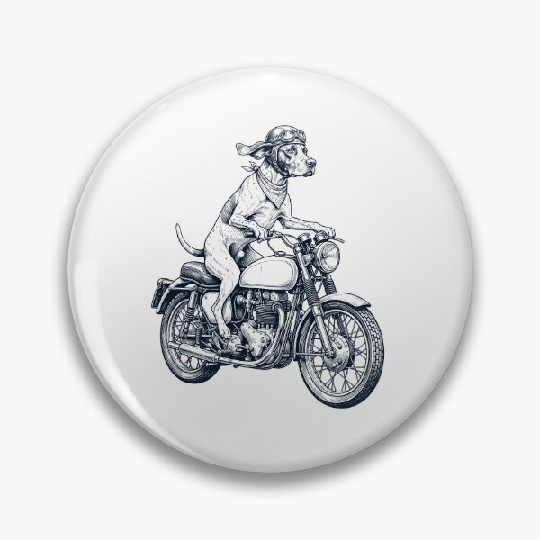 Item preview, Funny English Pointer Motorcycle Motorbike Dog Lover designed and sold by dian-rody-crest.