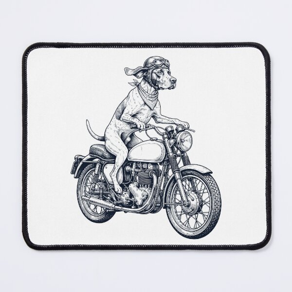 Item preview, Funny English Pointer Motorcycle Motorbike Dog Lover designed and sold by dian-rody-crest.