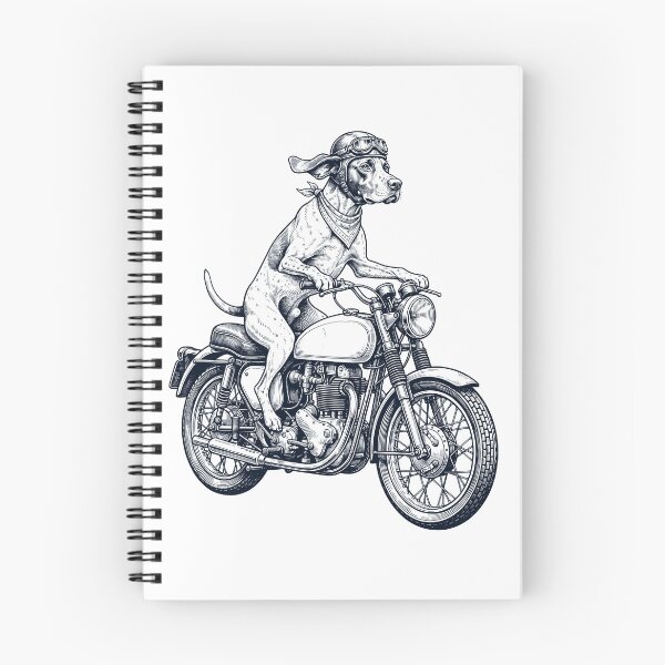 Item preview, Funny English Pointer Motorcycle Motorbike Dog Lover designed and sold by dian-rody-crest.