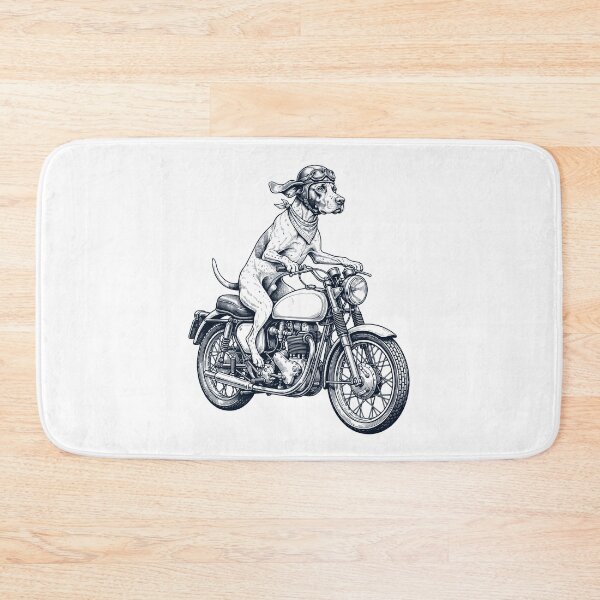 Item preview, Funny English Pointer Motorcycle Motorbike Dog Lover designed and sold by dian-rody-crest.