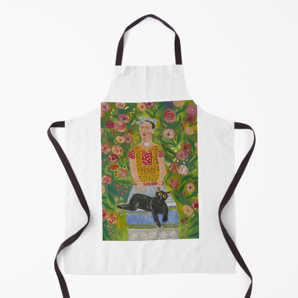 Item preview, Mexican Artist Portrait With Black Cat And Red Roses Floral Folk Art | Best Buy designed and sold by MerchantMan.