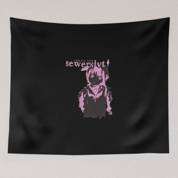 Item preview, Cyberia Lyth Sewerslut Edgy Anime Stencil -71 designed and sold by MagicYanaCuteww.