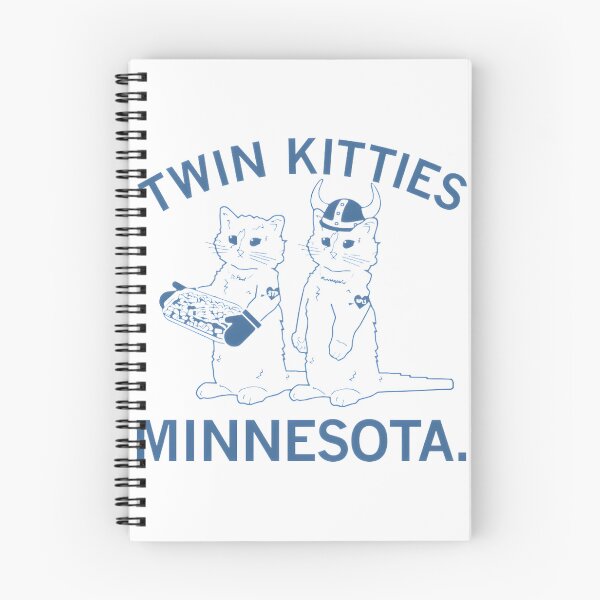 Item preview, Twin Kitties Minnesota Cats - Cute Twin Cities Inspired Cat Lover Art | Best Buy designed and sold by MerchantMan.