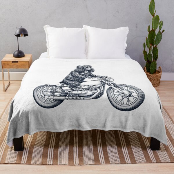 Item preview, Funny Field Spaniel Motorcycle Motorbike Dog Lover designed and sold by dian-rody-crest.