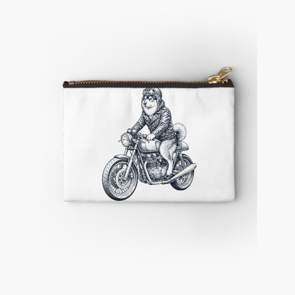 Item preview, Funny Finnish Lapphund Motorcycle Motorbike Dog Lover designed and sold by dian-rody-crest.