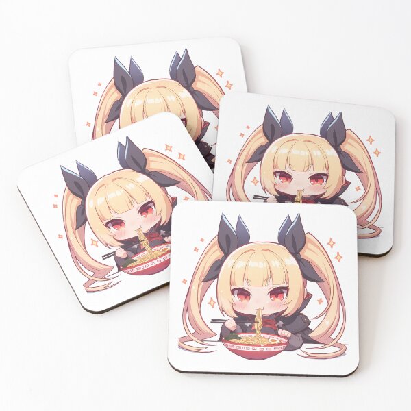 Item preview, Rachel Alucard Blazblue Kawaii Ramen Chibi Twin Tails designed and sold by mildaclairmo.