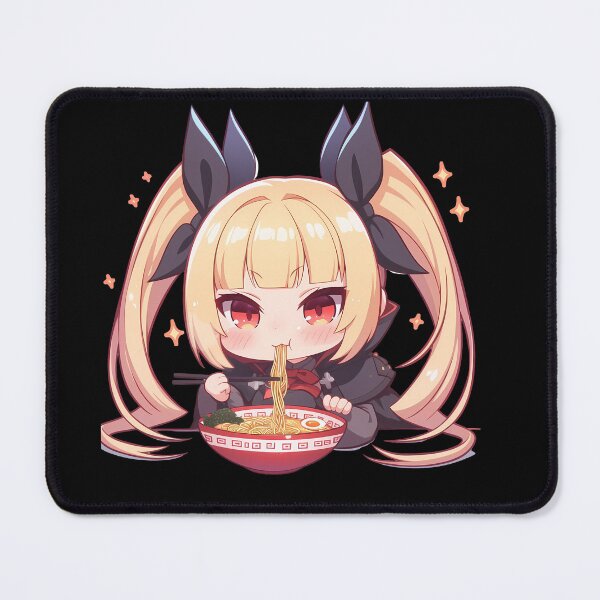 Item preview, Rachel Alucard Blazblue Kawaii Ramen Chibi Twin Tails designed and sold by mildaclairmo.