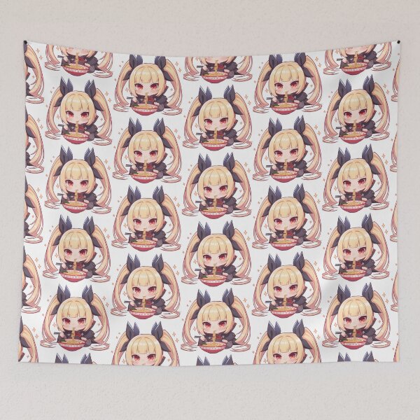 Artikelvorschau, Rachel Alucard Blazblue Kawaii Ramen Chibi Zwillingsschwänze entworfen und verkauft von mildaclairmo.