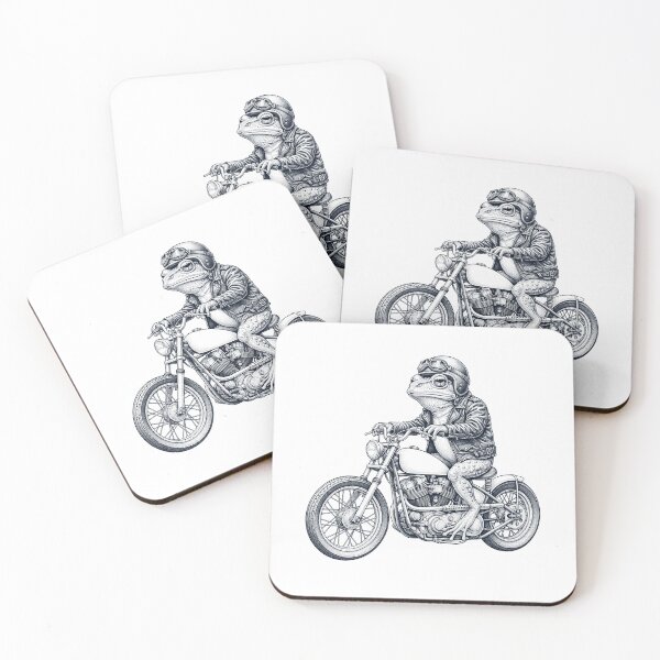 Artikelvorschau, Lustiger Frosch Motorrad Motorrad Tierliebhaber entworfen und verkauft von dian-rody-crest.