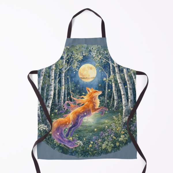 Item preview, Zen fox in moonlight designed and sold by 247DesignStudio.