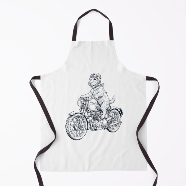 Item preview, Funny Glen of Imaal Terrier Motorcycle Motorbike Dog Lover designed and sold by dian-rody-crest.