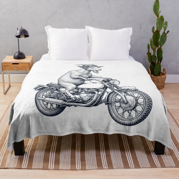 Item preview, Funny Goat Motorcycle Motorbike Animal Lover designed and sold by dian-rody-crest.