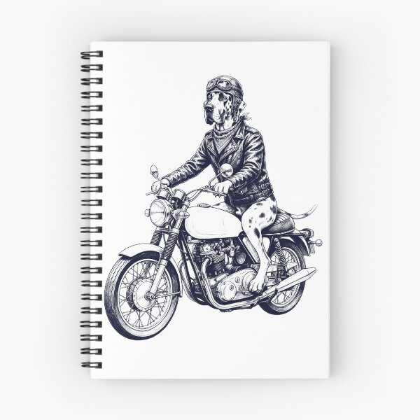 Item preview, Funny Great Dane Motorcycle Motorbike Dog Lover designed and sold by dian-rody-crest.