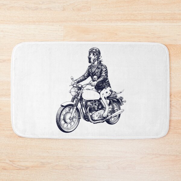 Item preview, Funny Great Dane Motorcycle Motorbike Dog Lover designed and sold by dian-rody-crest.