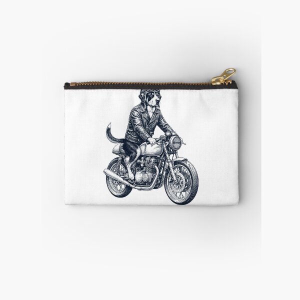 Item preview, Funny Greater Swiss Mountain Dog Motorcycle Motorbike Dog Lover designed and sold by dian-rody-crest.