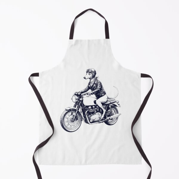 Item preview, Funny Greyhound Motorcycle Motorbike Dog Lover designed and sold by dian-rody-crest.