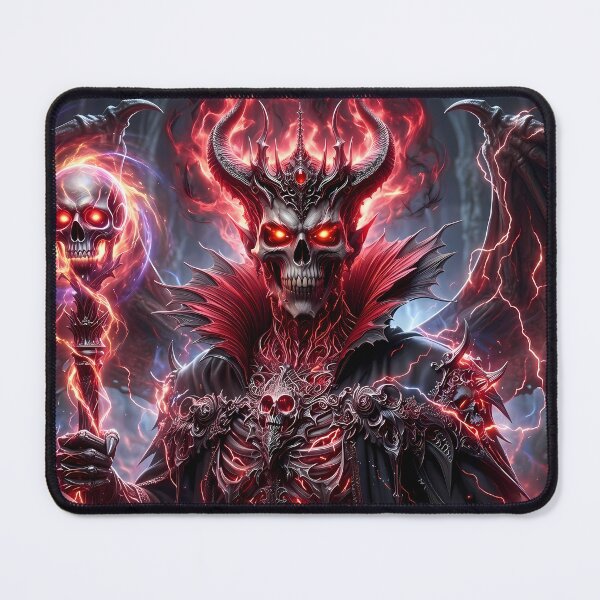 Item preview, Undead Necromancer King Dark Magic designed and sold by GalleryBrisArt.