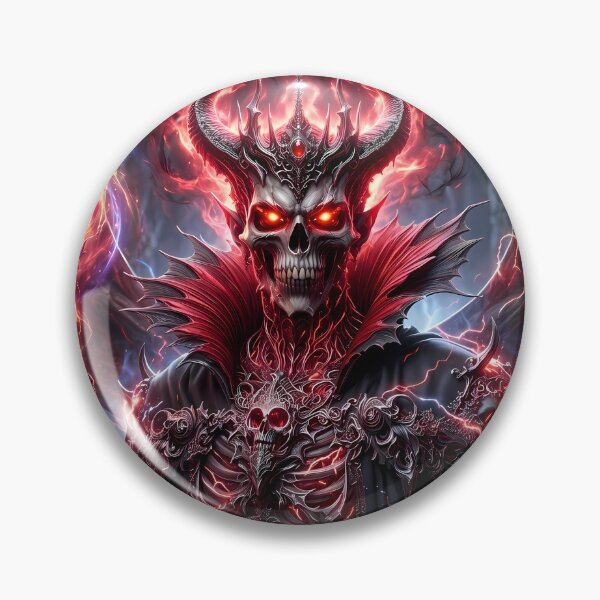 Item preview, Undead Necromancer King Dark Magic designed and sold by GalleryBrisArt.