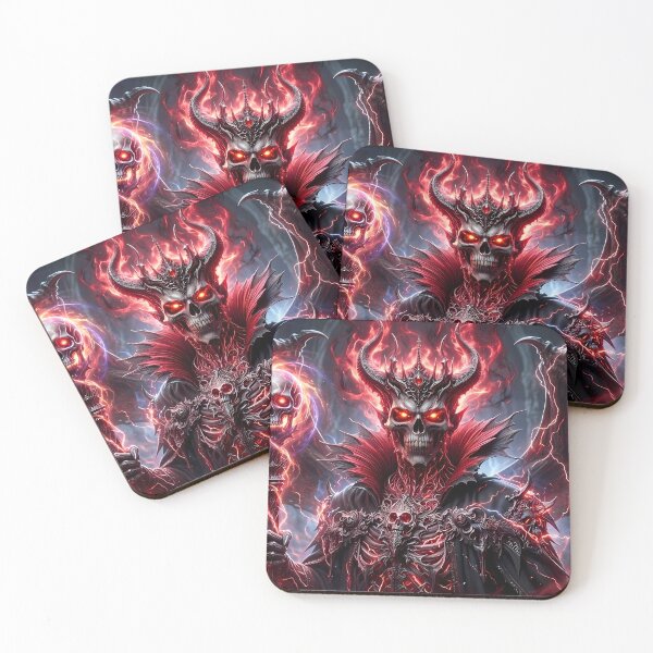 Item preview, Undead Necromancer King Dark Magic designed and sold by GalleryBrisArt.