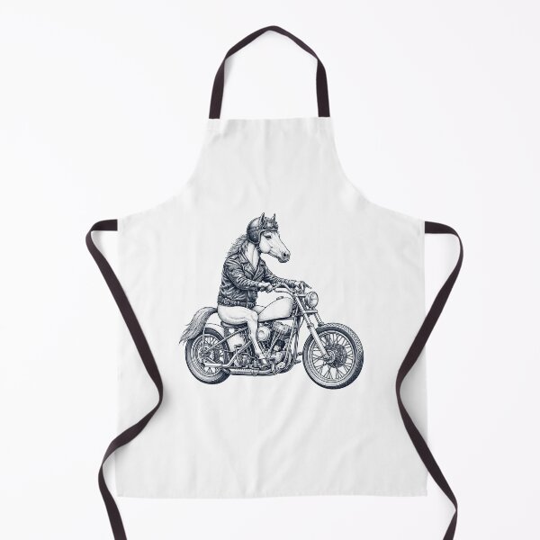 Item preview, Funny Horse Motorcycle Motorbike Animal Lover designed and sold by dian-rody-crest.