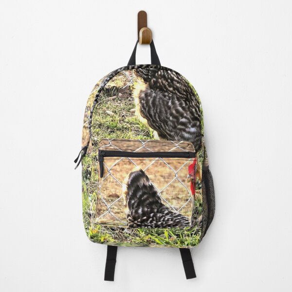 Item preview, Barred Rock Hen in Yard designed and sold by Stacey's unpromised.