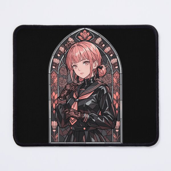Item preview, Hina Chouno Blue Box Dark Uniform Pink Stained Glass designed and sold by mildaclairmo.