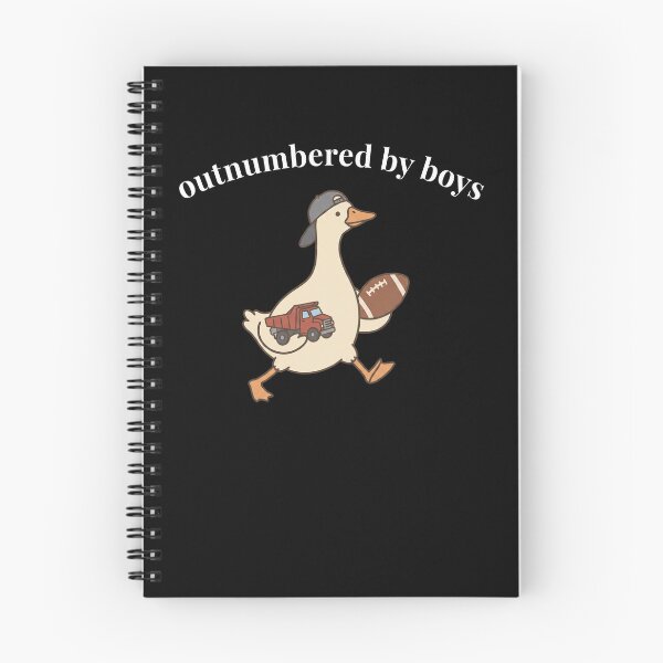 Item preview, Outnumbered by Boys Funny Mom Football Sports Mom Duck Graphic designed and sold by DianaVape.