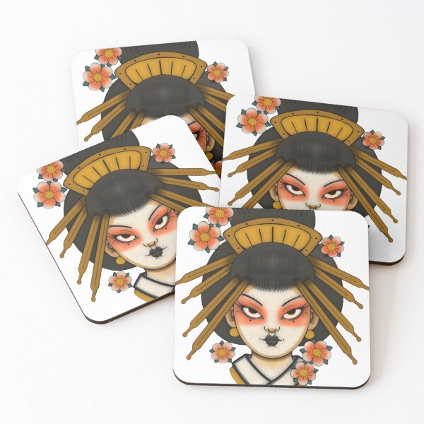 Item preview, Flor japonesa designed and sold by jones-xfc-room.