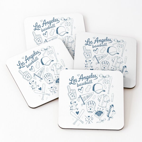 Item preview, Los Angeles Baseball Doodle Fan Design designed and sold by JamezRoige.