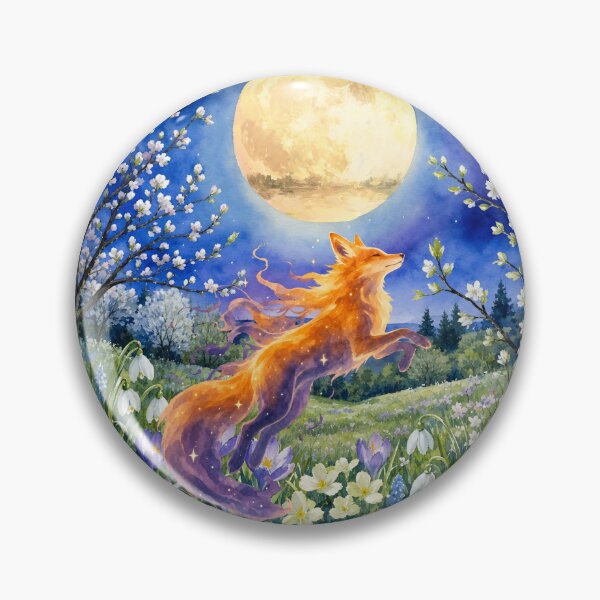 Item preview, Zen fox running in moonlight designed and sold by 247DesignStudio.