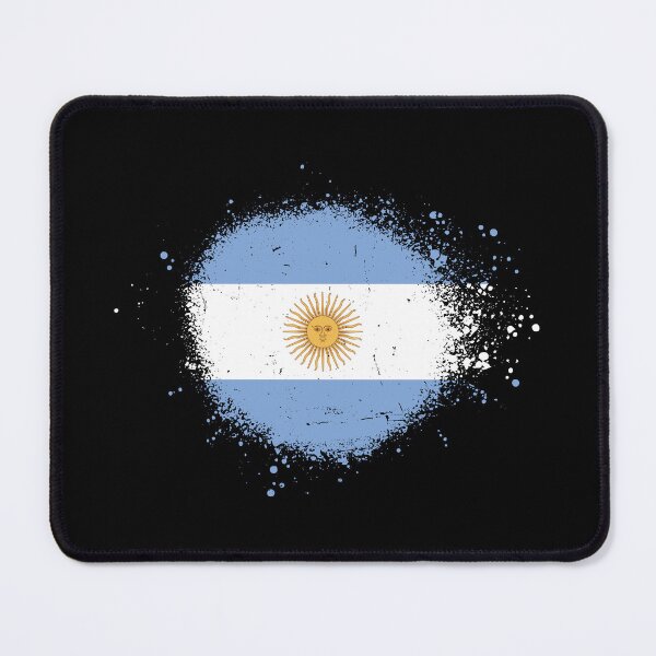 Item preview, Argentina Flag Spray Paint Splatter Style designed and sold by DelfDesign.