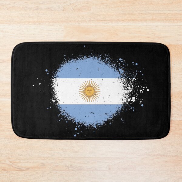 Item preview, Argentina Flag Spray Paint Splatter Style designed and sold by DelfDesign.