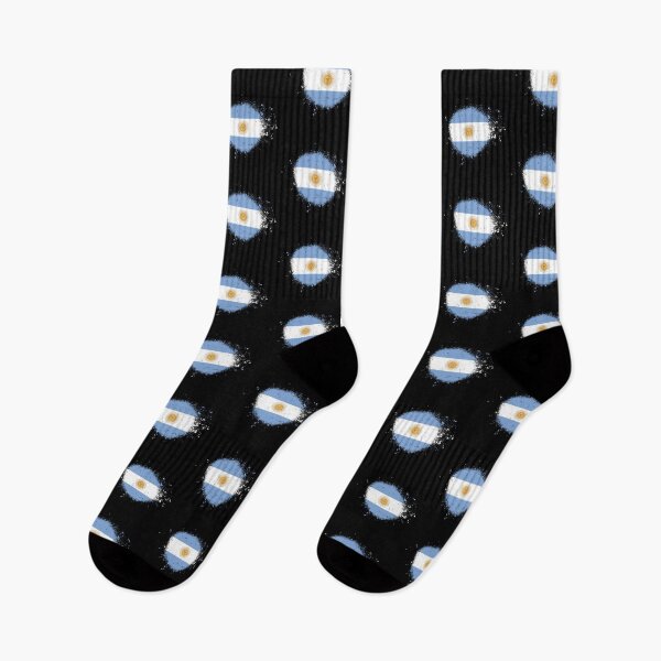 Item preview, Argentina Flag Spray Paint Splatter Style designed and sold by DelfDesign.