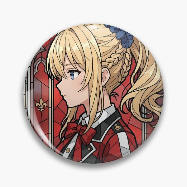 Item preview, Nodoka Toyohama Bunny Girl Senpai Idol Red Black Stained Glass designed and sold by mildaclairmo.