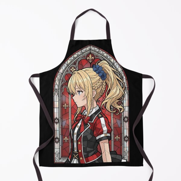 Item preview, Nodoka Toyohama Bunny Girl Senpai Idol Red Black Stained Glass designed and sold by mildaclairmo.