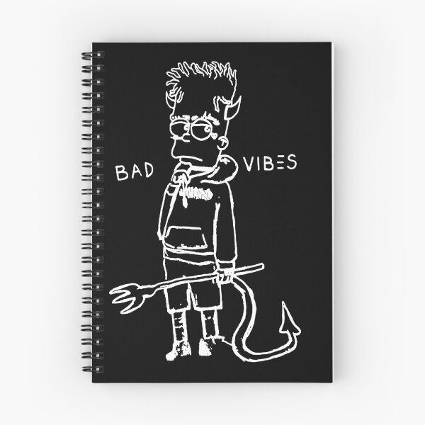 Item preview, Bad Vibes Bart Simpson   designed and sold by RandyGriffit.