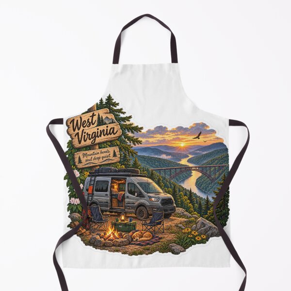Item preview, West Virginia Van Life designed and sold by Whimspired By Paxx.