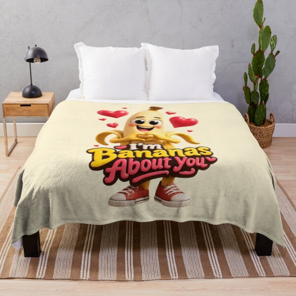 Item preview, Cute "I'm Bananas About You" | Funny Kawaii Banana Love Pun designed and sold by Moons Studio.